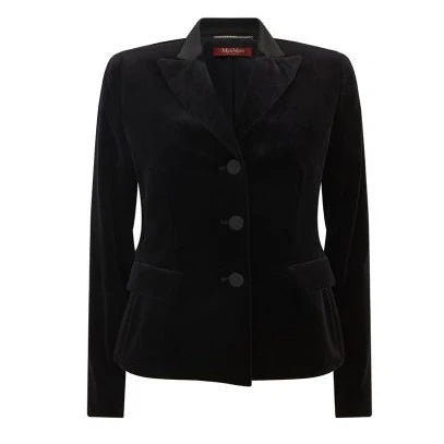 MAX-2360460335600 ZELOTA BLACK BLAZER