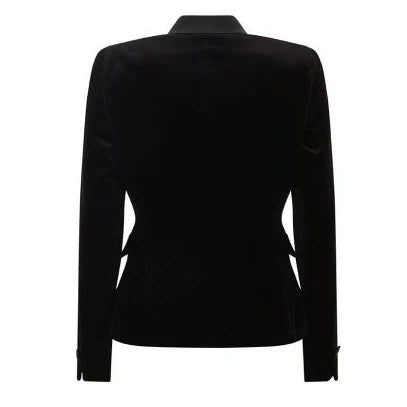 MAX-2360460335600 ZELOTA BLACK BLAZER