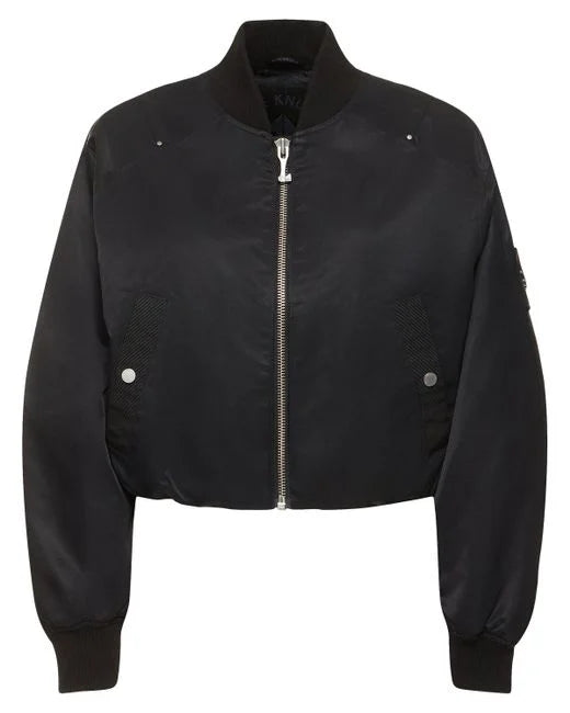 MKN-M14LJ169 ROUGEMONT BLACK CROP JACKET