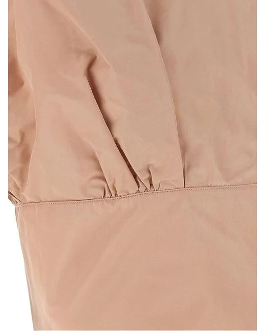 PKO-106266 ASPARAGO ROSE TAFFETA BLOUSE