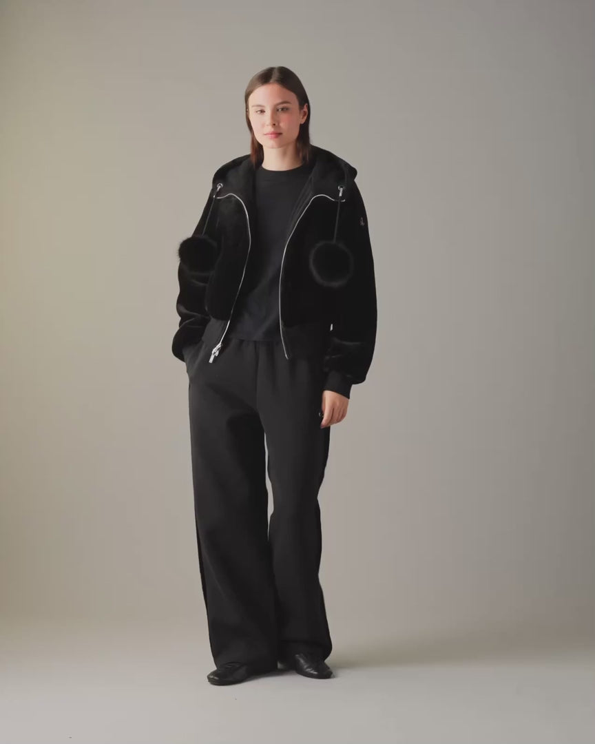 MKN-M36LS611 BLACK ORO REVERSIBLE JACKET