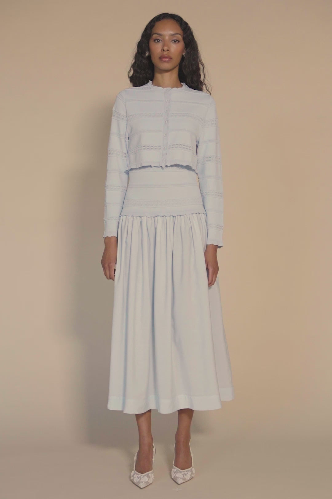 APP-S26-1096 PALE BLUE AMUR DRESS