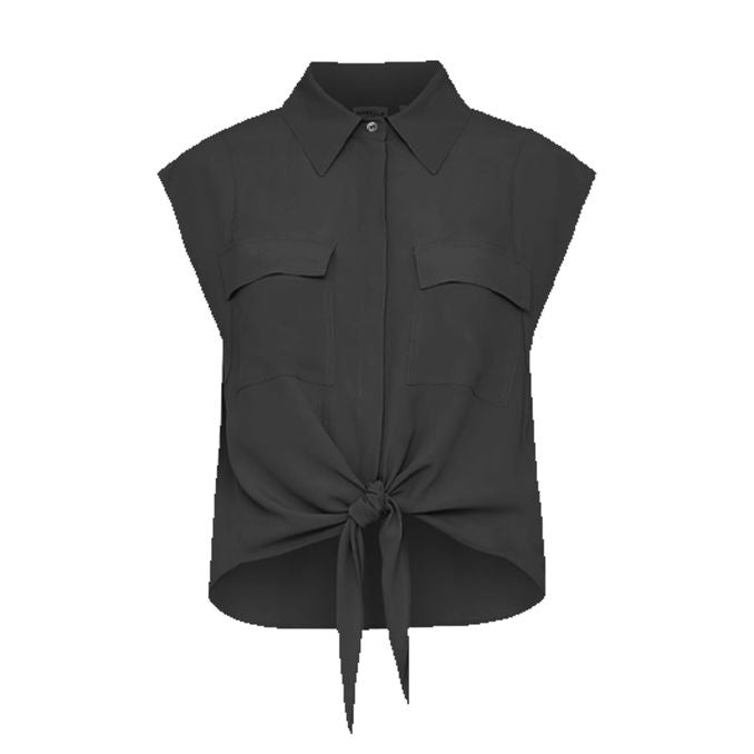 MARELLA FANTE BLACK BLOUSE