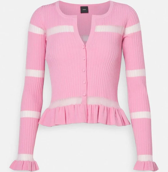 PINKO GRANO CARDIGAN IN BLACK