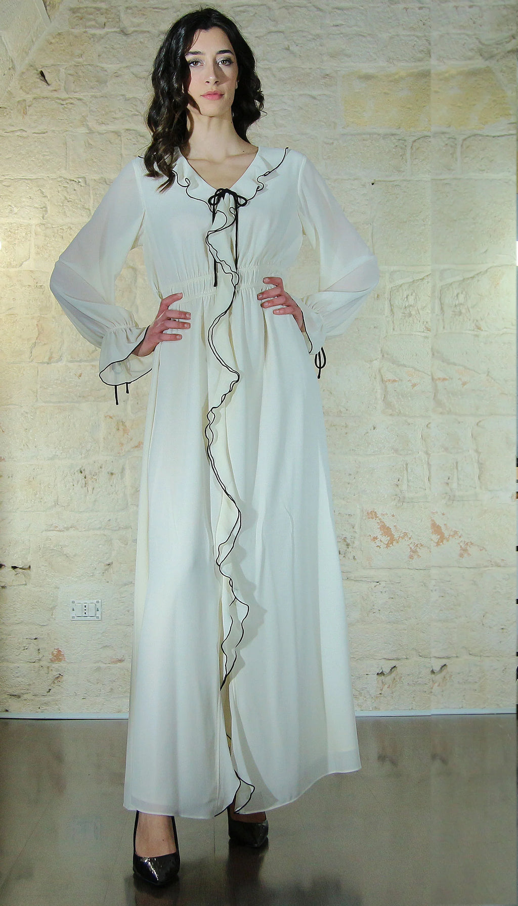 Twinset 241TE2120 BEIGE MAXI DRESS