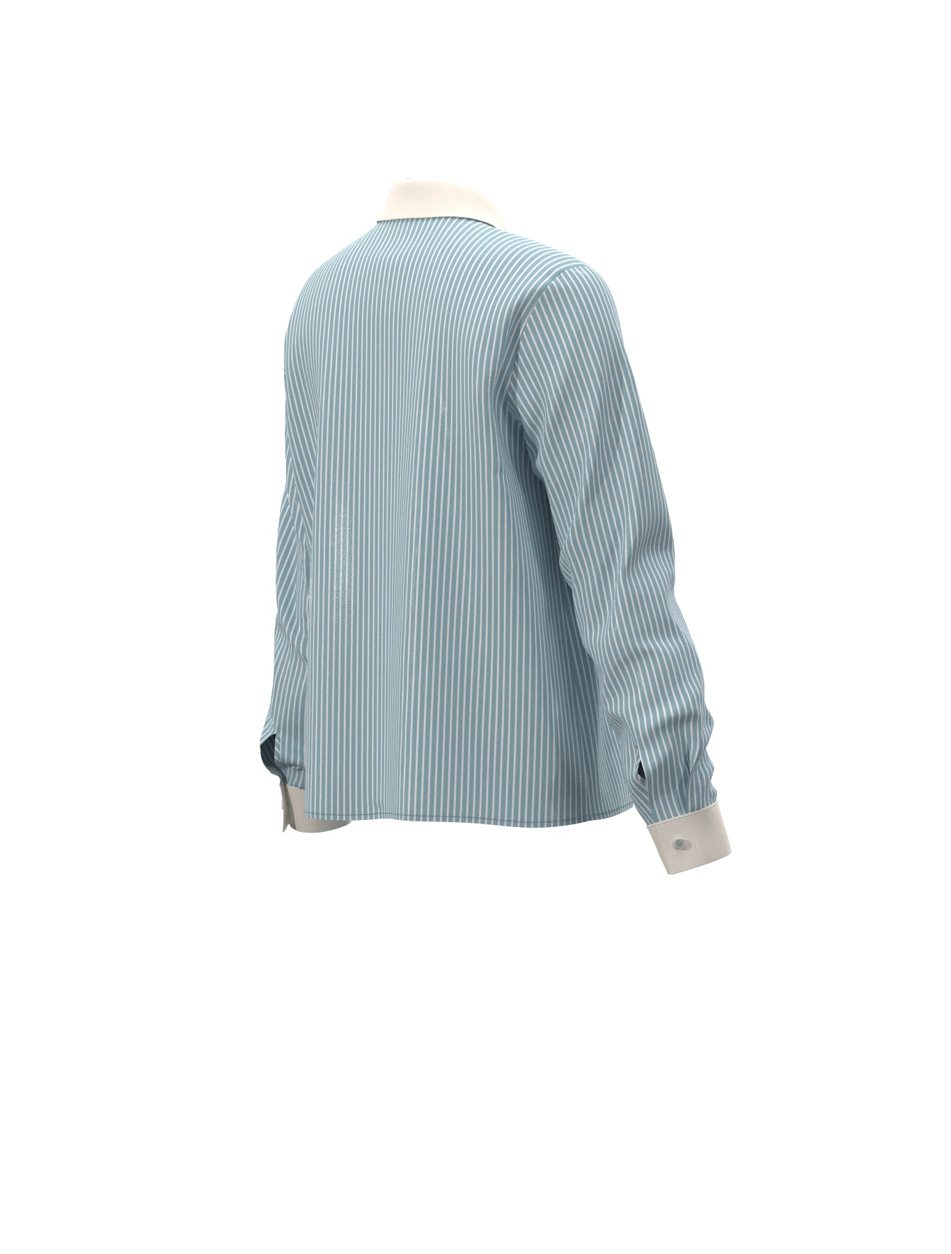 EBM-1111 VANDEA STRIPED BLUE SHIRT