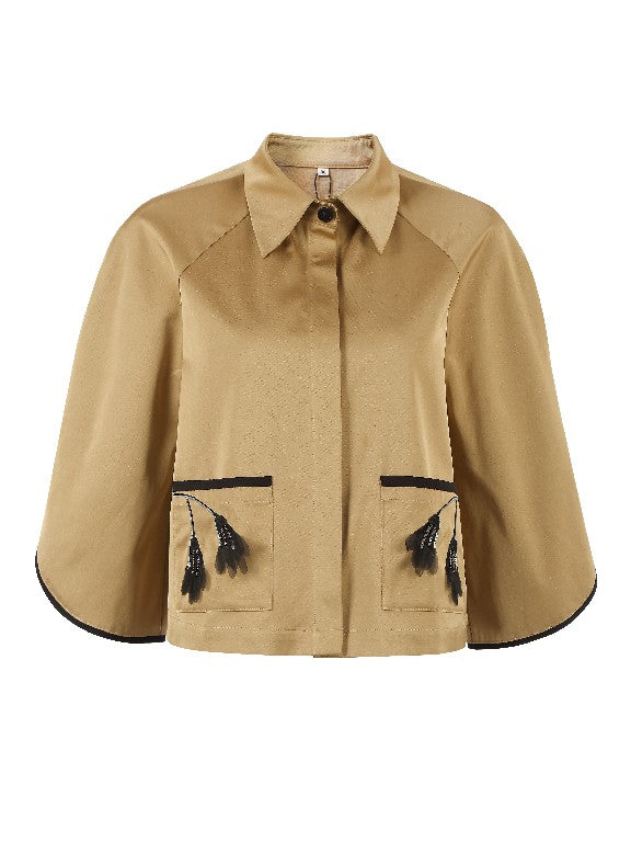 BNI-Y-2463 BLACK&WHITE TASSLE TOP