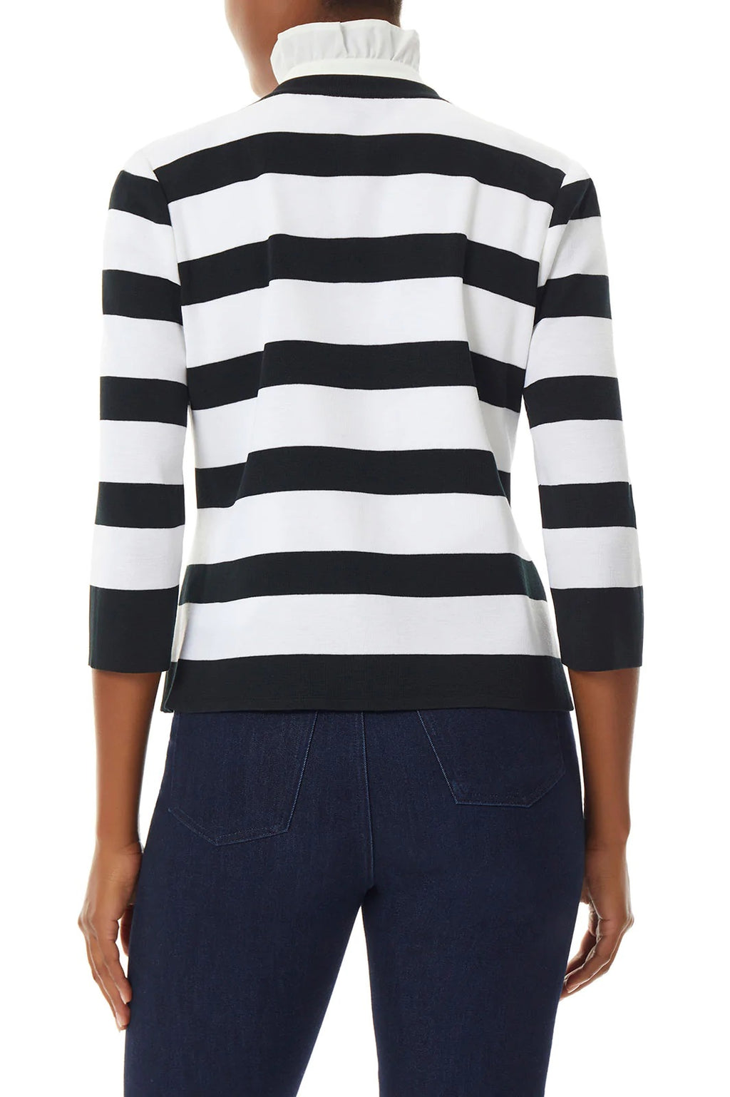 MGW-L9958AC BLACK&WHITE JACKET 2X