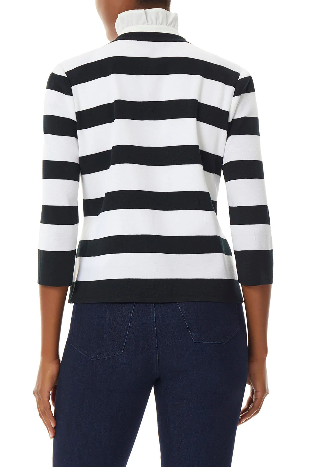 MGW-L9958AC BLACK&WHITE JACKET 2X