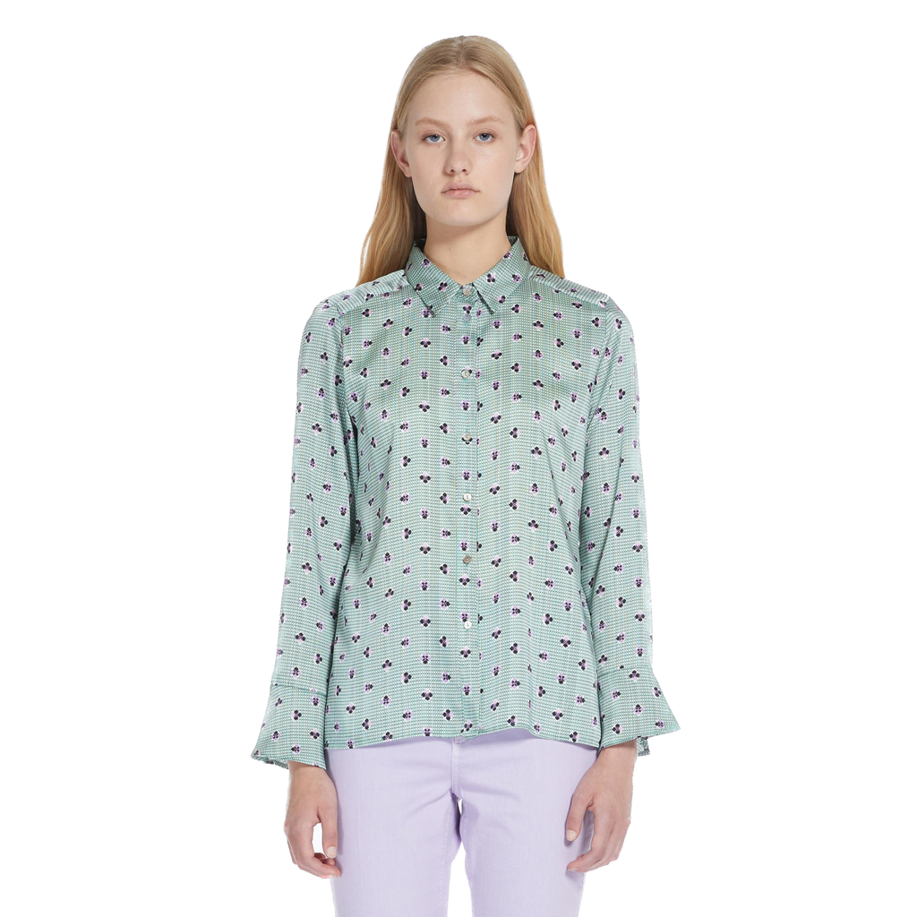 IBL-2371111831200 SABA GREEN SHIRT