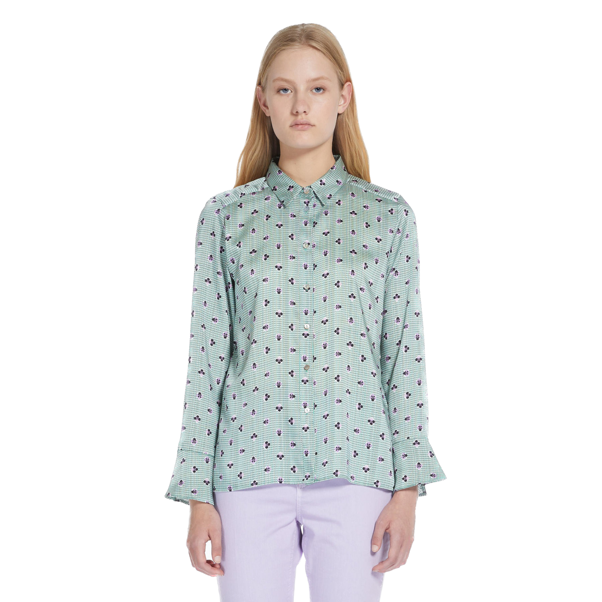 IBL-2371111831200 SABA GREEN SHIRT