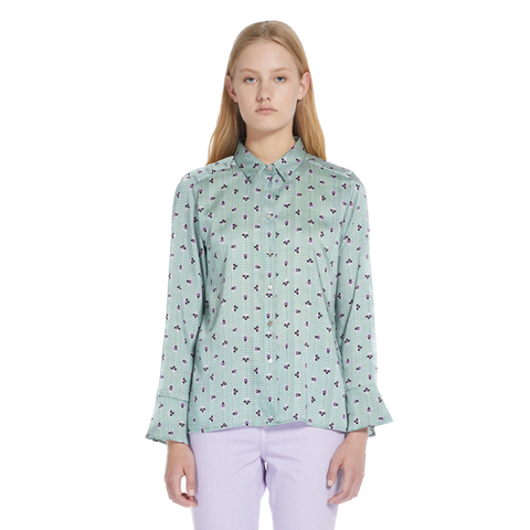 IBL-2371111831200 SABA GREEN SHIRT