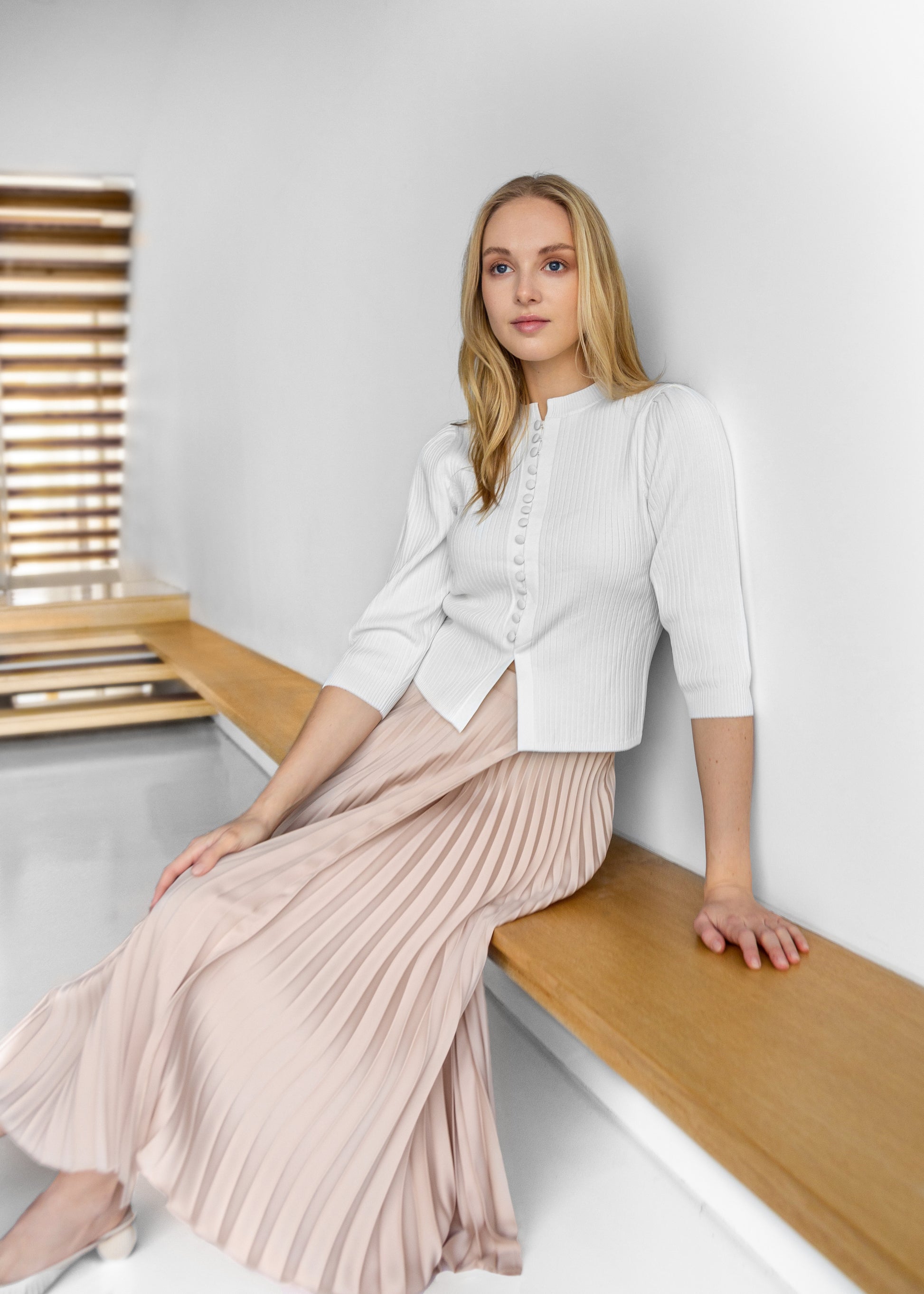 MUN-FRMN3064I CREAM CARDIGAN