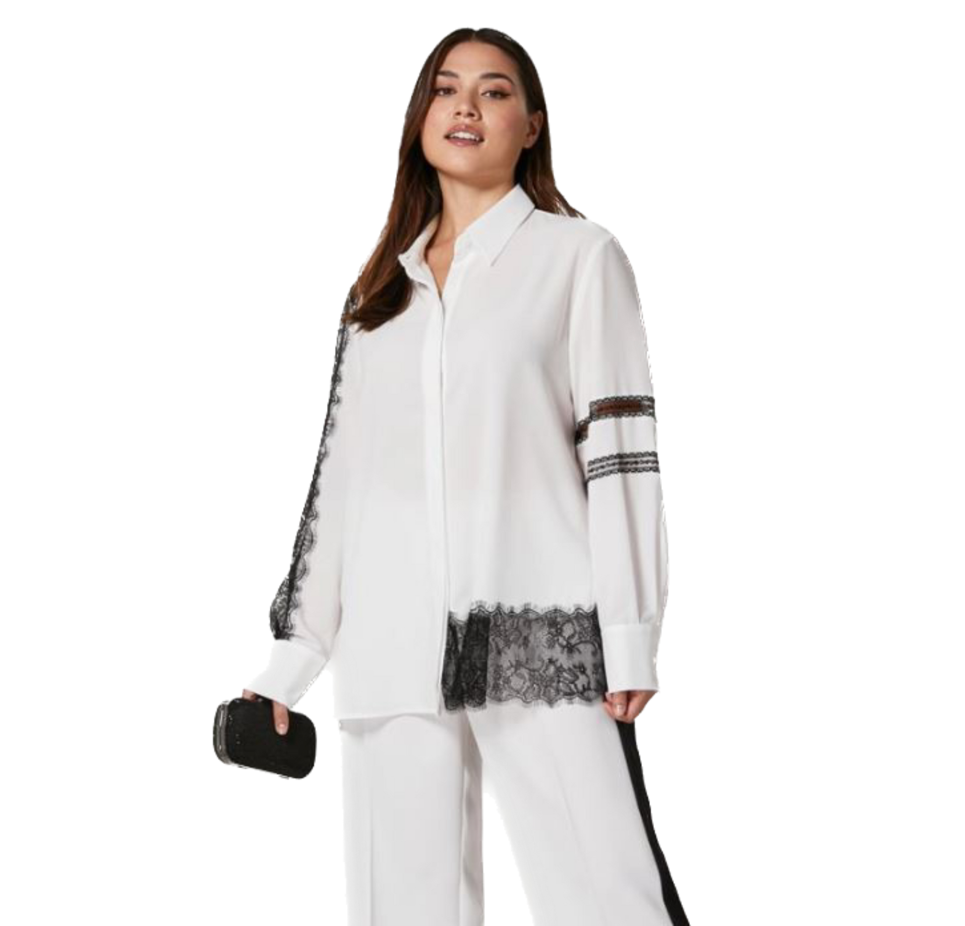 PER-1191023 FAMA WHITE BLOUSE