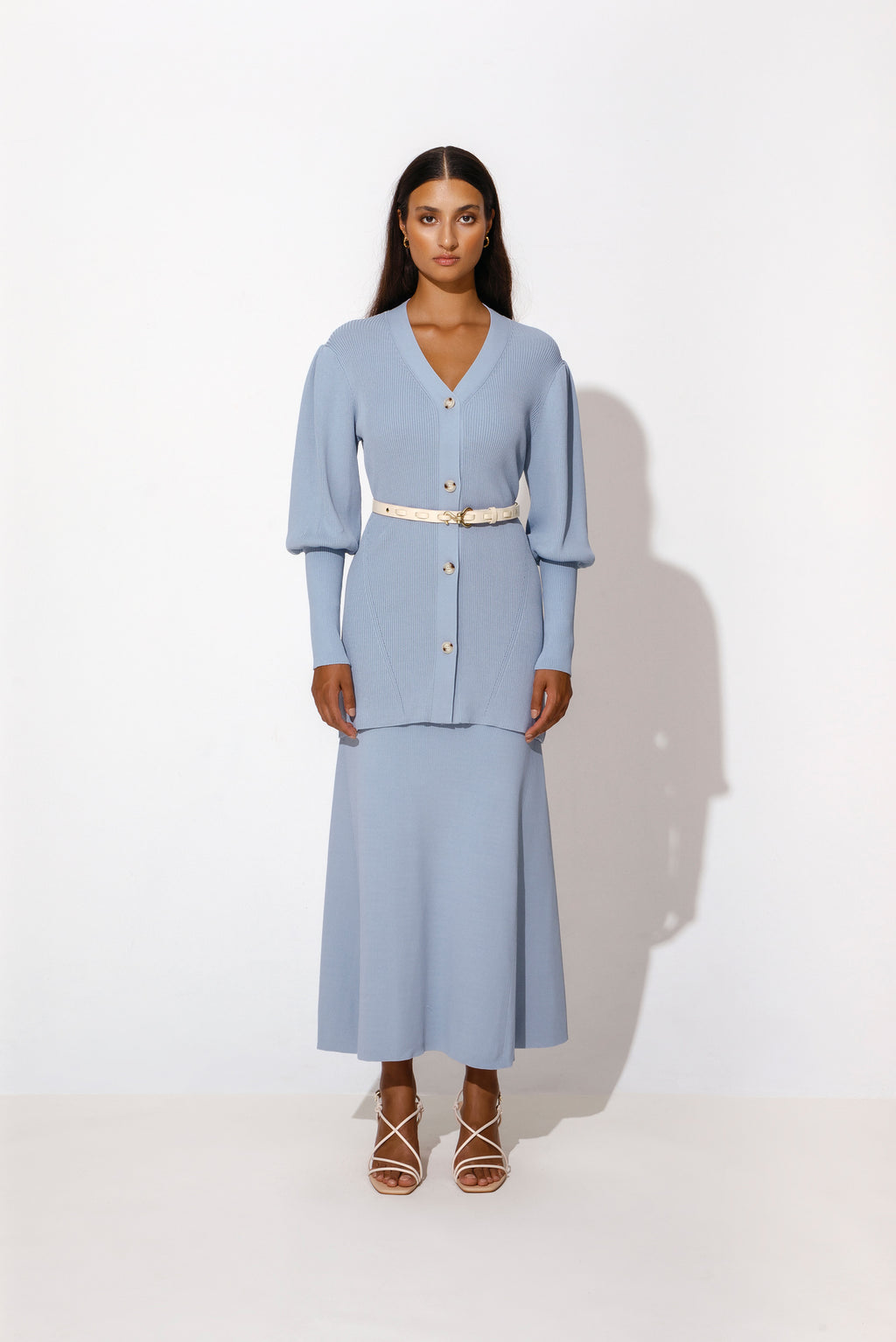 BYM-3025416 ISSA BLUE CARDIGAN