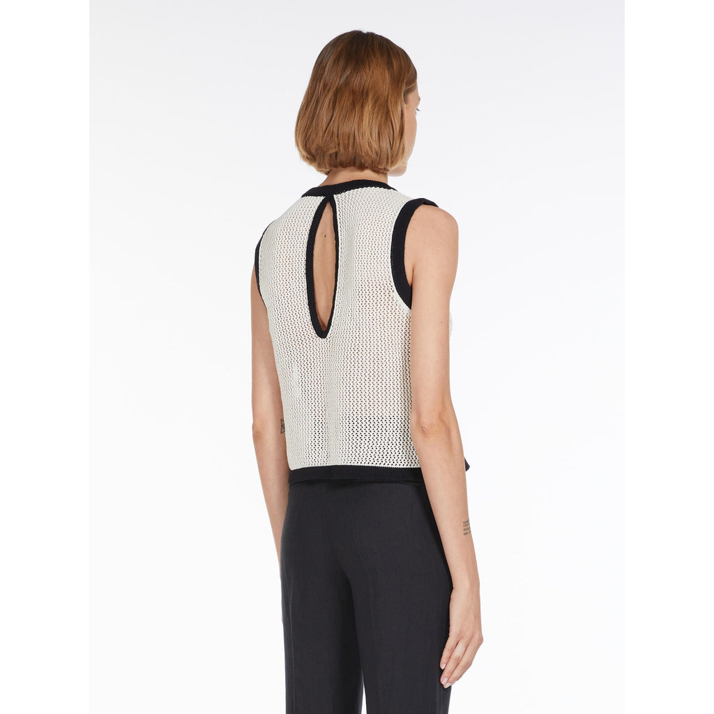 RL-23336101322 FADO2 BLK&WTE VEST