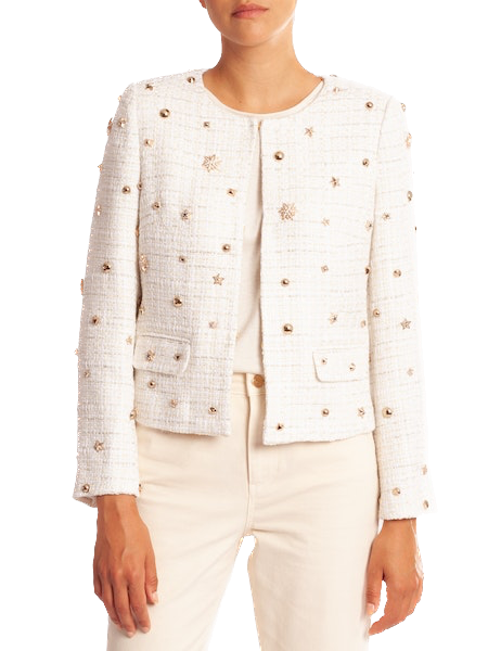 WEI-181014 MADALENA CREAM JACKET