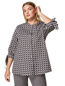 PER-1192043 FIERO BLACK&WHITE BLOUSE