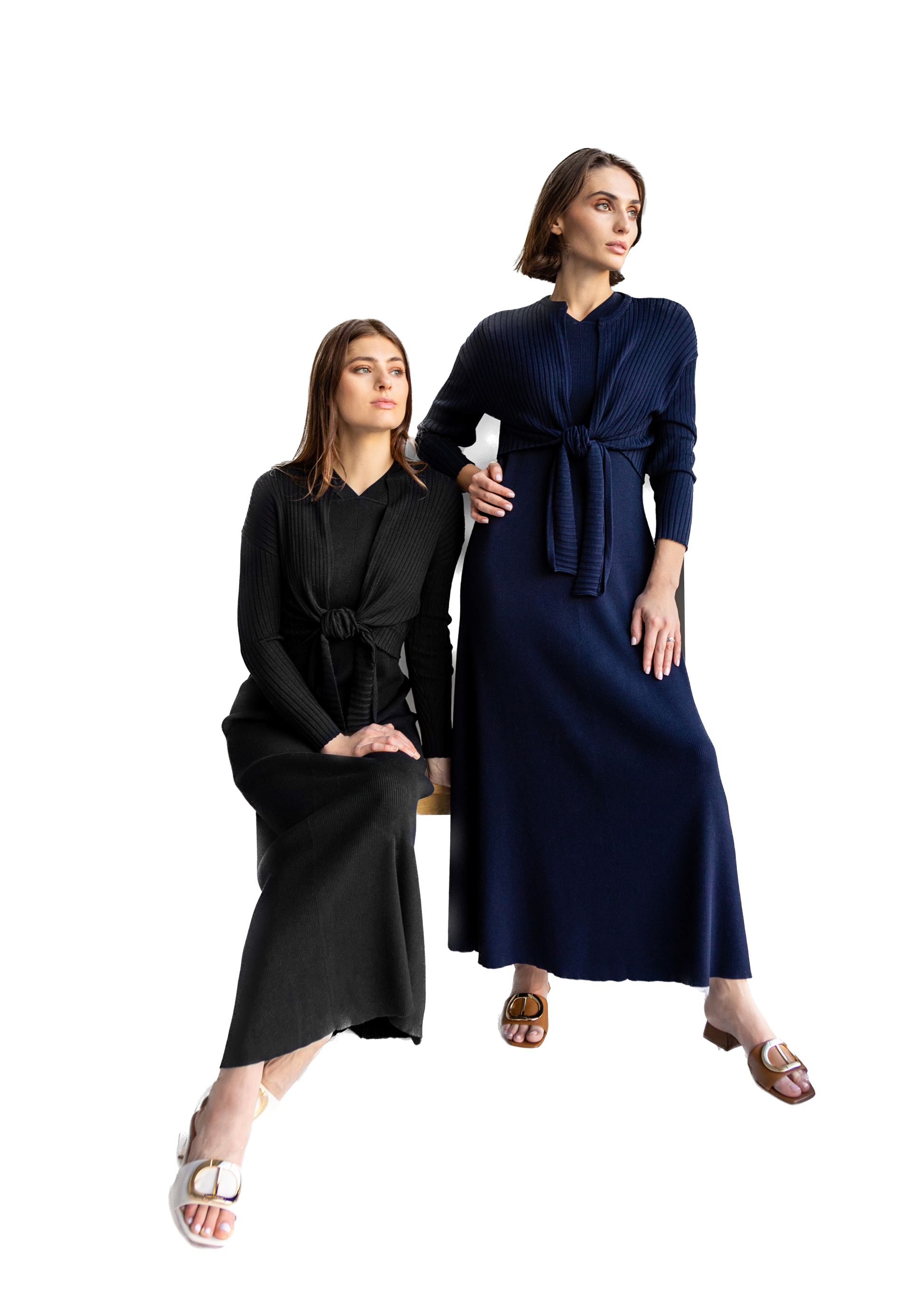 MUN-MN3096BK BLACK KNOT TOP