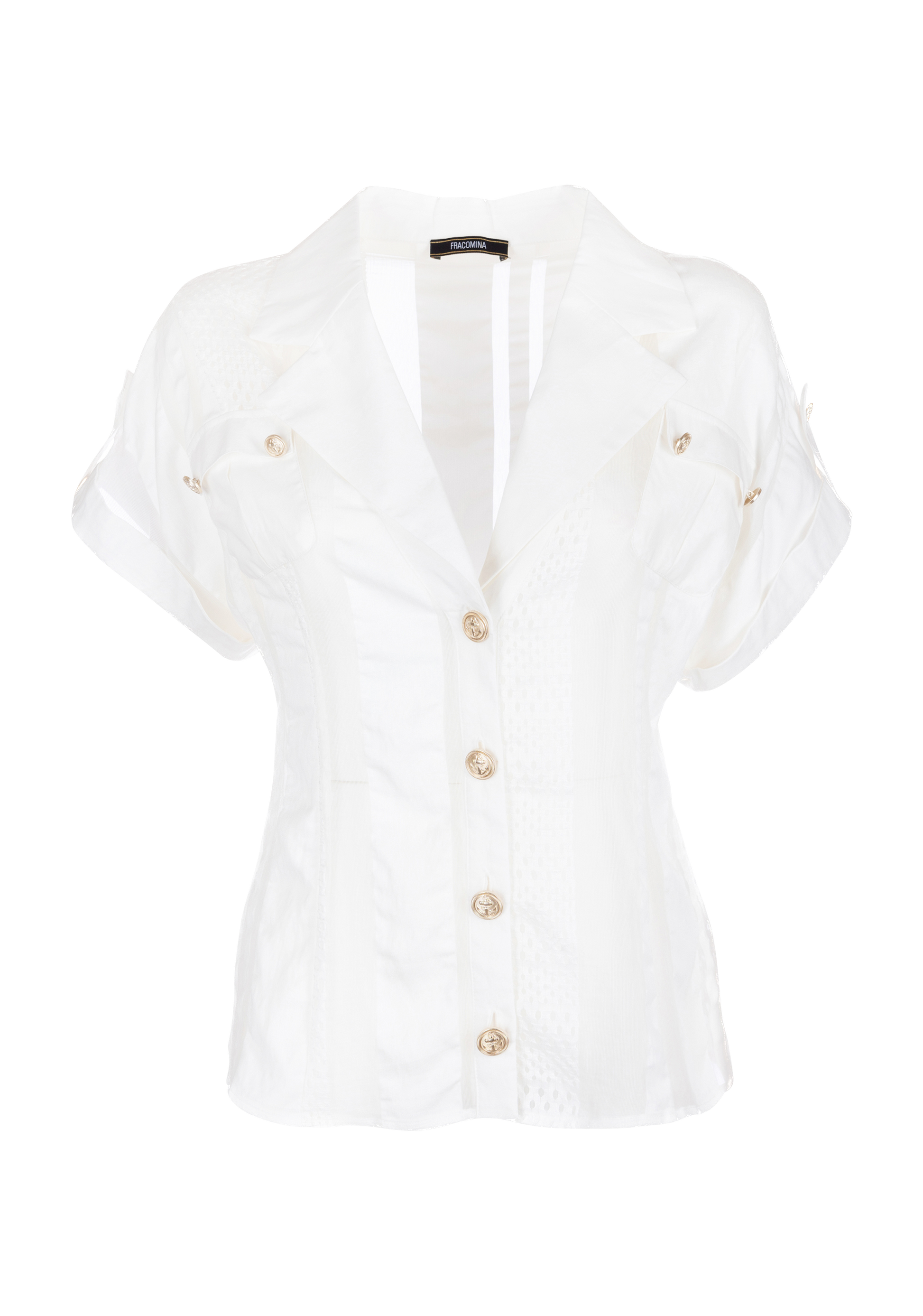 FCM-F23T6015W62401 WHITE BLOUSE