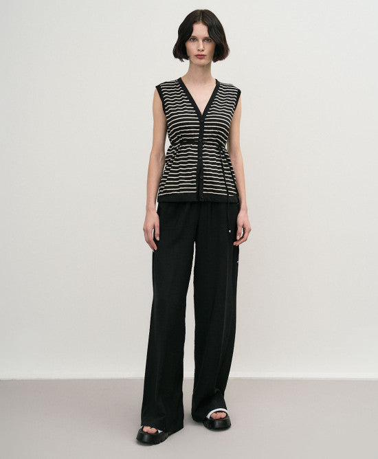 ACC-33-2156-638 BLACK&WHITE CARDIGAN