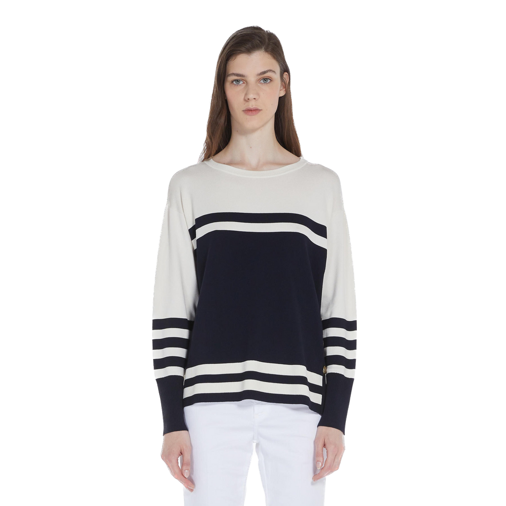 MRL-2333610134200 PERTICA NAVY TOP