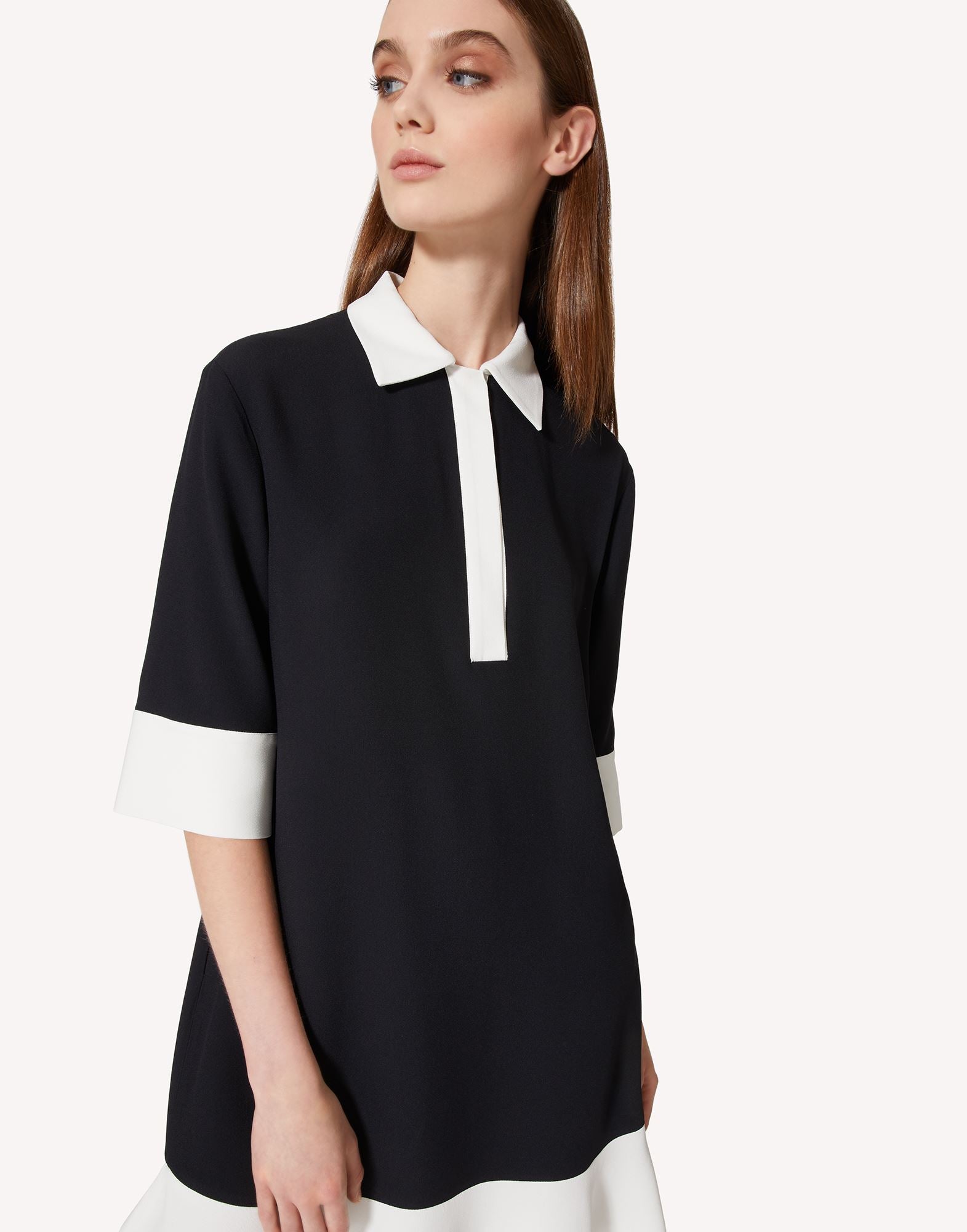 RDV-2R3VAGU51T9 BLK&WHITE DRESS