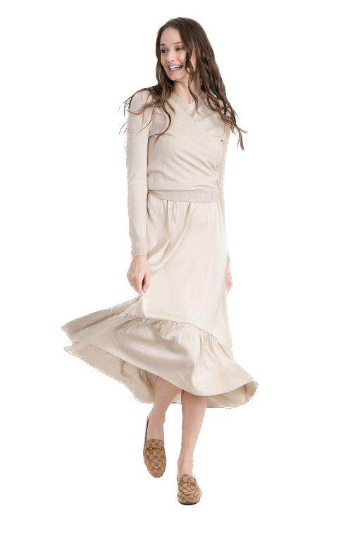NON-SB3CYT2081 BEIGE TOP