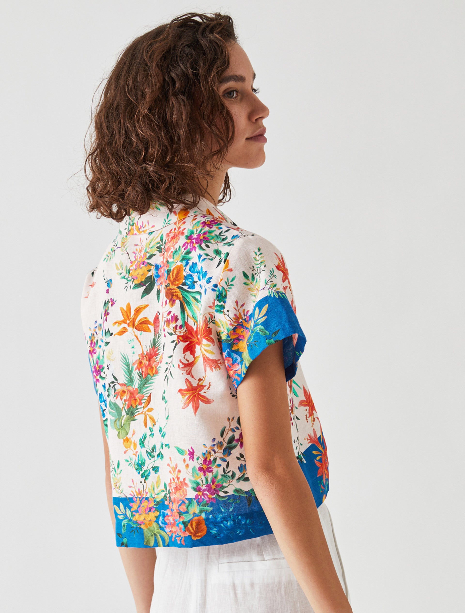 IBL-23711119322 CORTONA FLORAL SHIRT