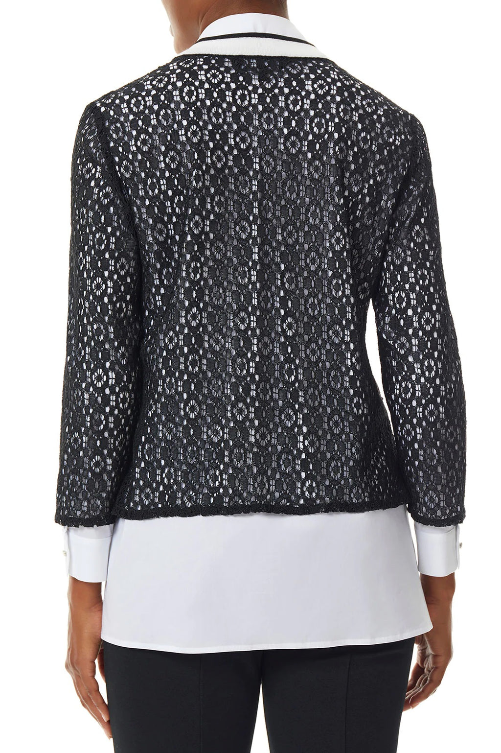 MGW-L9971AC BLACK&WHITE JACKET 2X