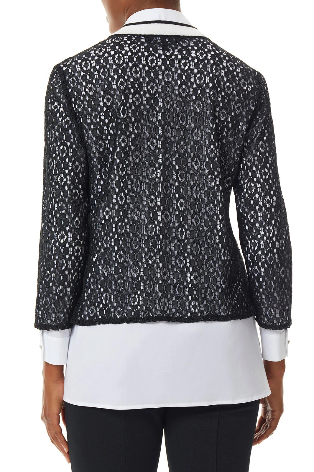 MGW-L9971AC BLACK&WHITE JACKET 2X