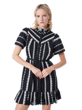 SUN-S23C03167 CHALVA BLACK DRESS