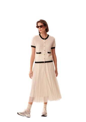 TAJ-TRGIL14TR651 GEORGINA CREAM CARDI 0