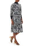 MGW-L9909E BLACK&WHITE DRESS