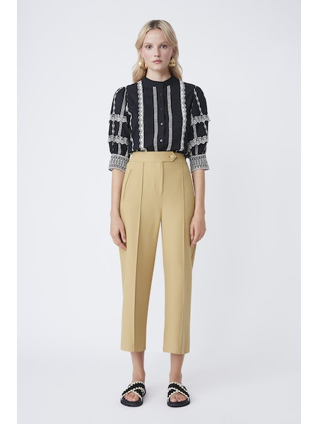 SUN-S23C075 LOA BLACK&WHITE BLOUSE