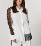PER-1191023 FAMA WHITE BLOUSE