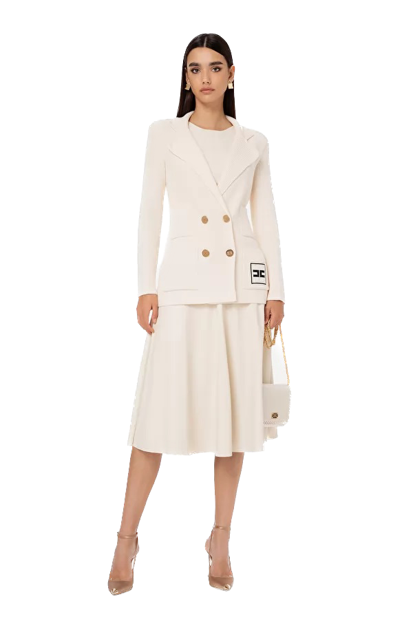 ELS-MK43Q31E2 CREAM BLAZER