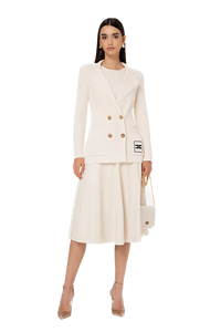 ELS-MK43Q31E2 CREAM BLAZER