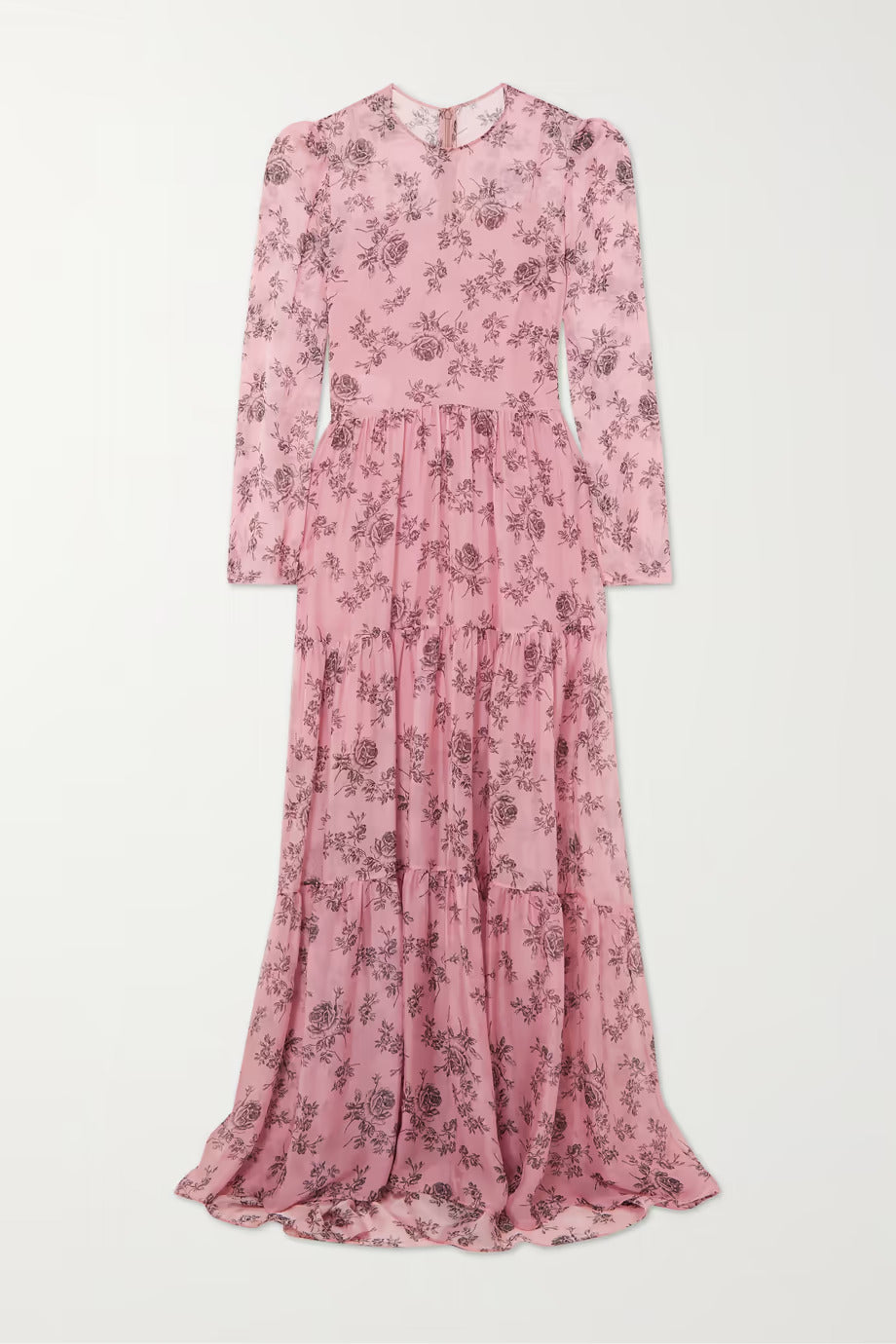 PHY-0455 PINK PRINT DRESS