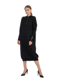 ALZ-D104 BLACK LOOSE DRESS
