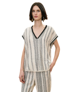 ACC-33-2035-195 BLACK BLOUSE