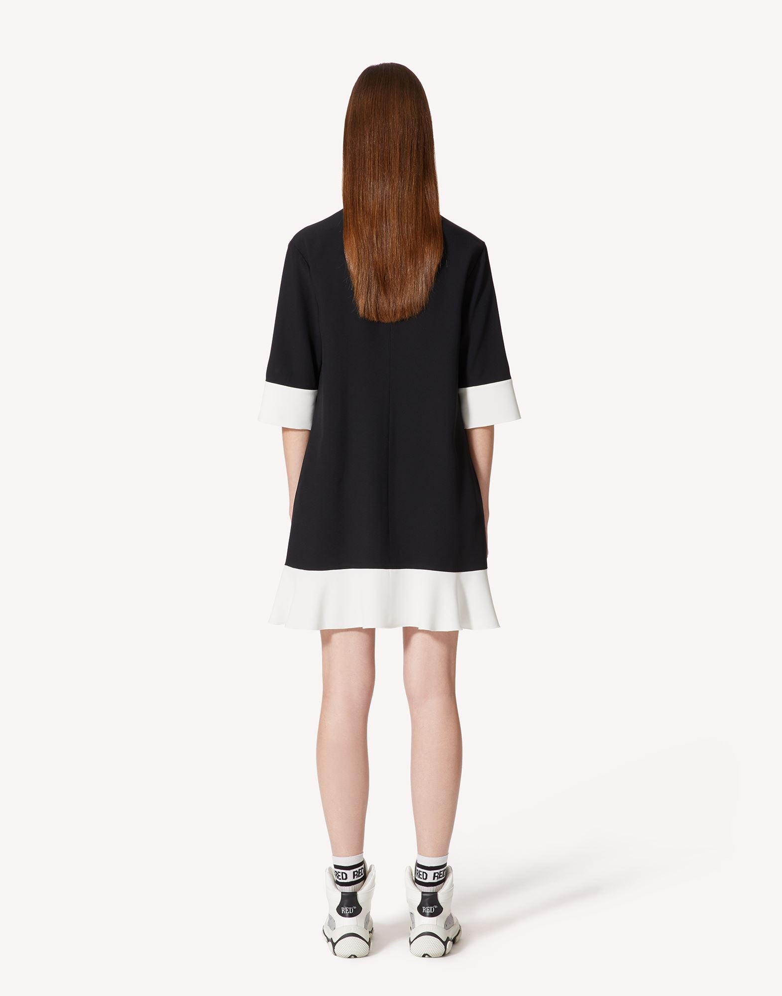 RDV-2R3VAGU51T9 BLK&WHITE DRESS