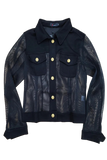 NCY-T1855 BLACK CARDIGAN