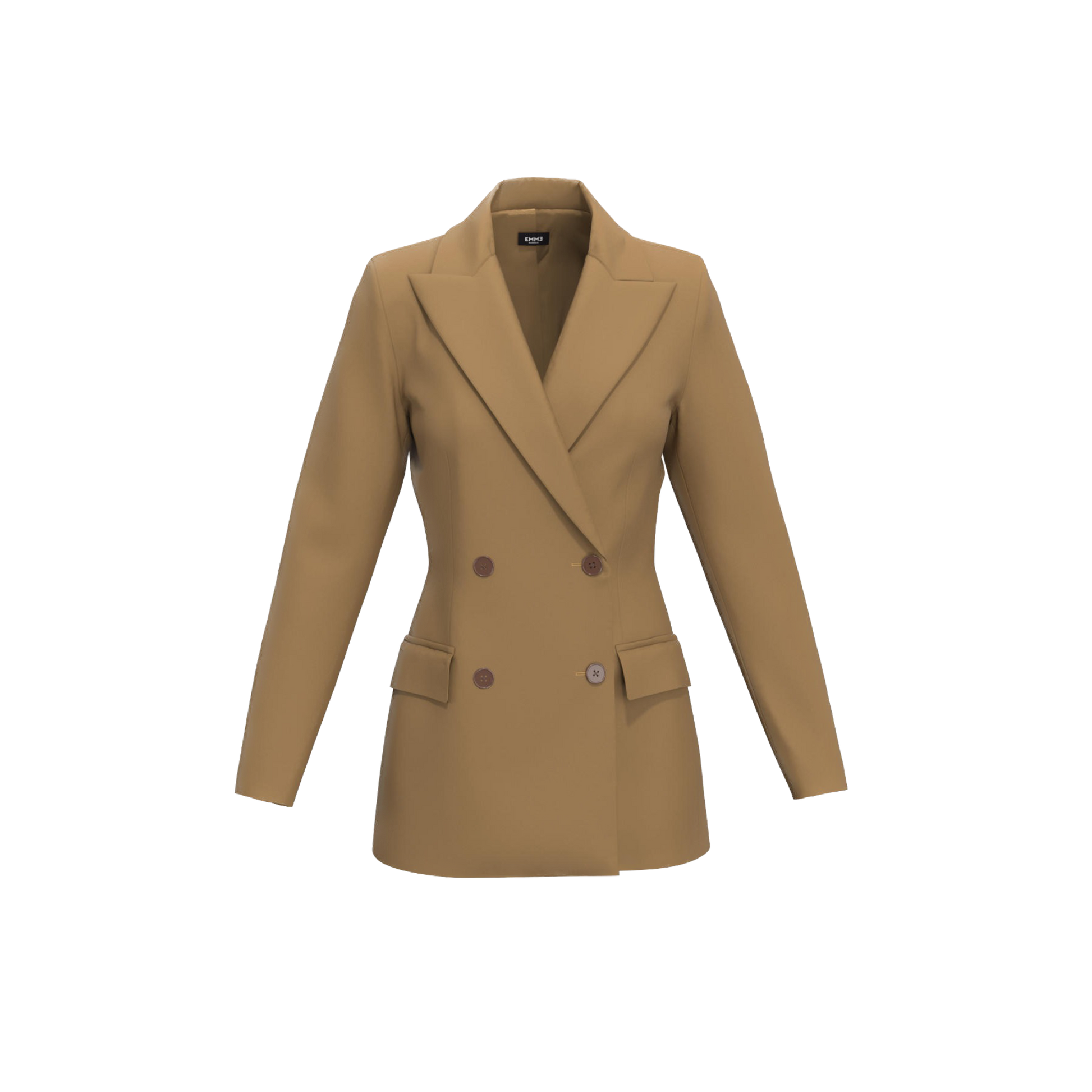 EBM-235041013 SCOCCA CAMEL BLAZER