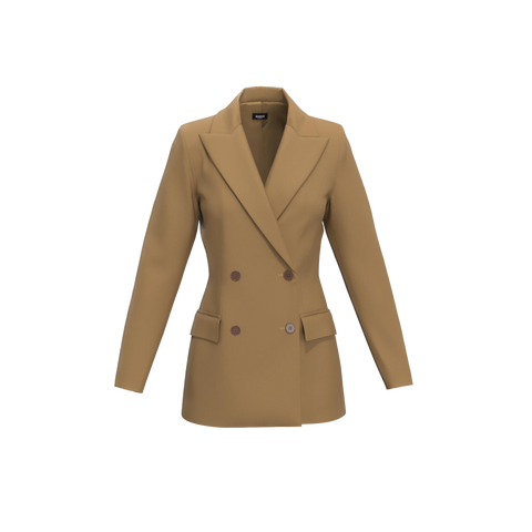 EBM-235041013 SCOCCA CAMEL BLAZER