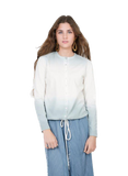DEJ-SB3CM8302T DENIM&WHITE TOP
