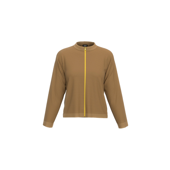 EBM-2353410435 STILLA CAMEL CARDIGAN