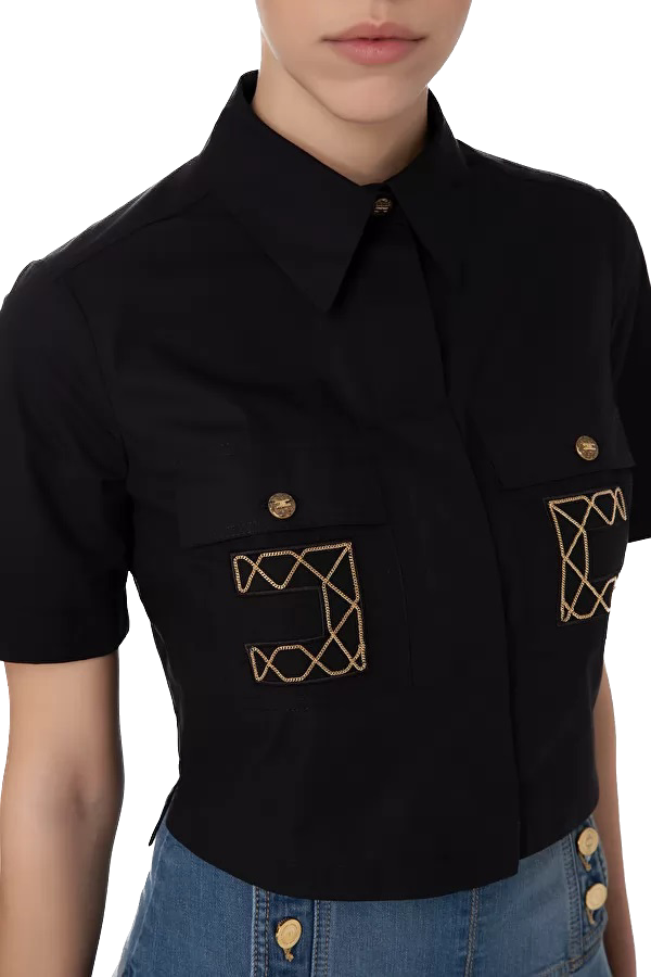ELS-CA01831E2 BLACK SHIRT