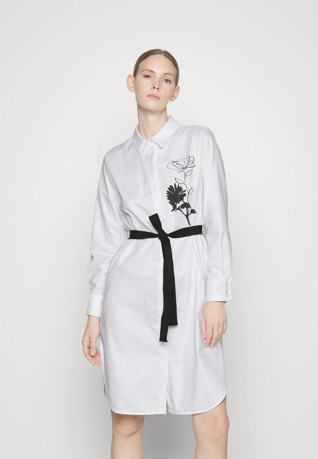 MRL-23322431200 PANDA WHITE DRESS