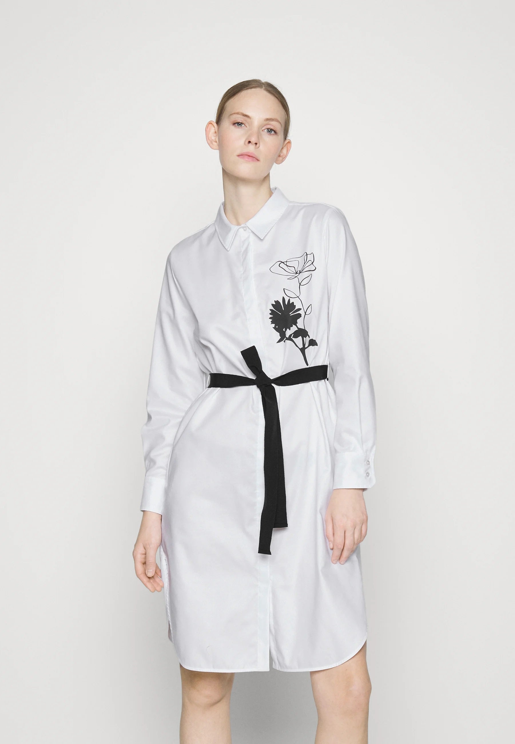 MRL-23322431200 PANDA WHITE DRESS